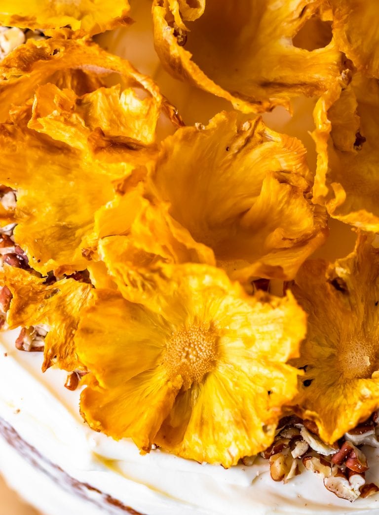 How to Make Dried Pineapple Flowers The Cookie Rookie®