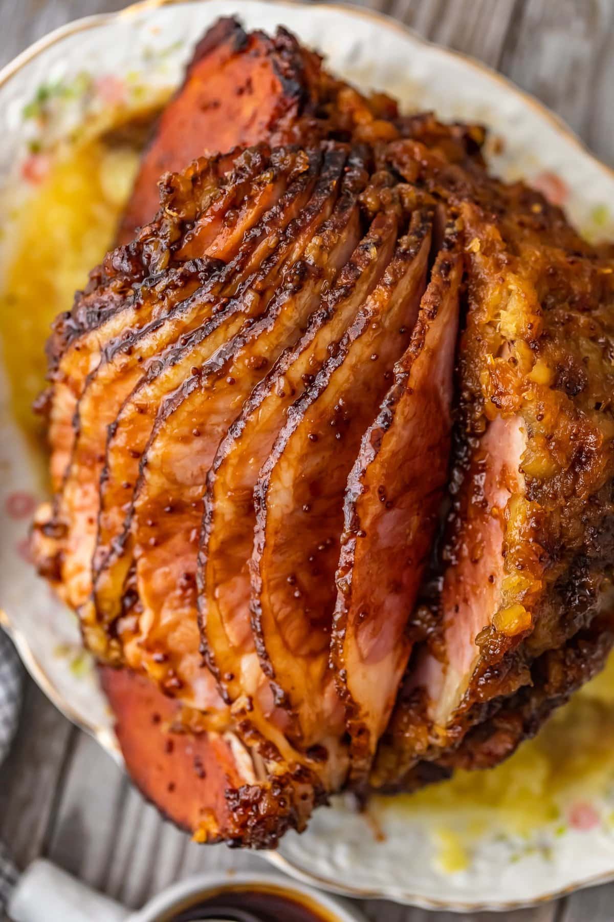 cola brown sugar glazed ham