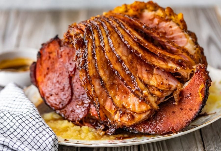 Brown Sugar Glaze Spiral Ham Recipe • Love From The Oven