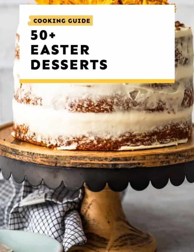 easter desserts guide
