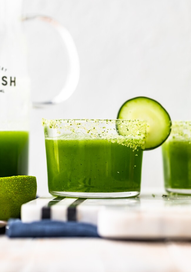 Spicy Cucumber Margarita Recipe {Cucumber Jalapeno Margarita}