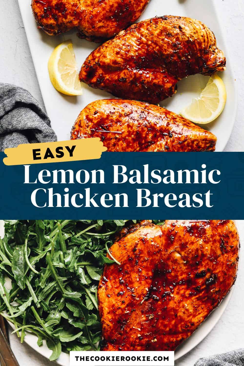 Lemon Honey Balsamic Chicken Recipe » MENGHADIRKAN