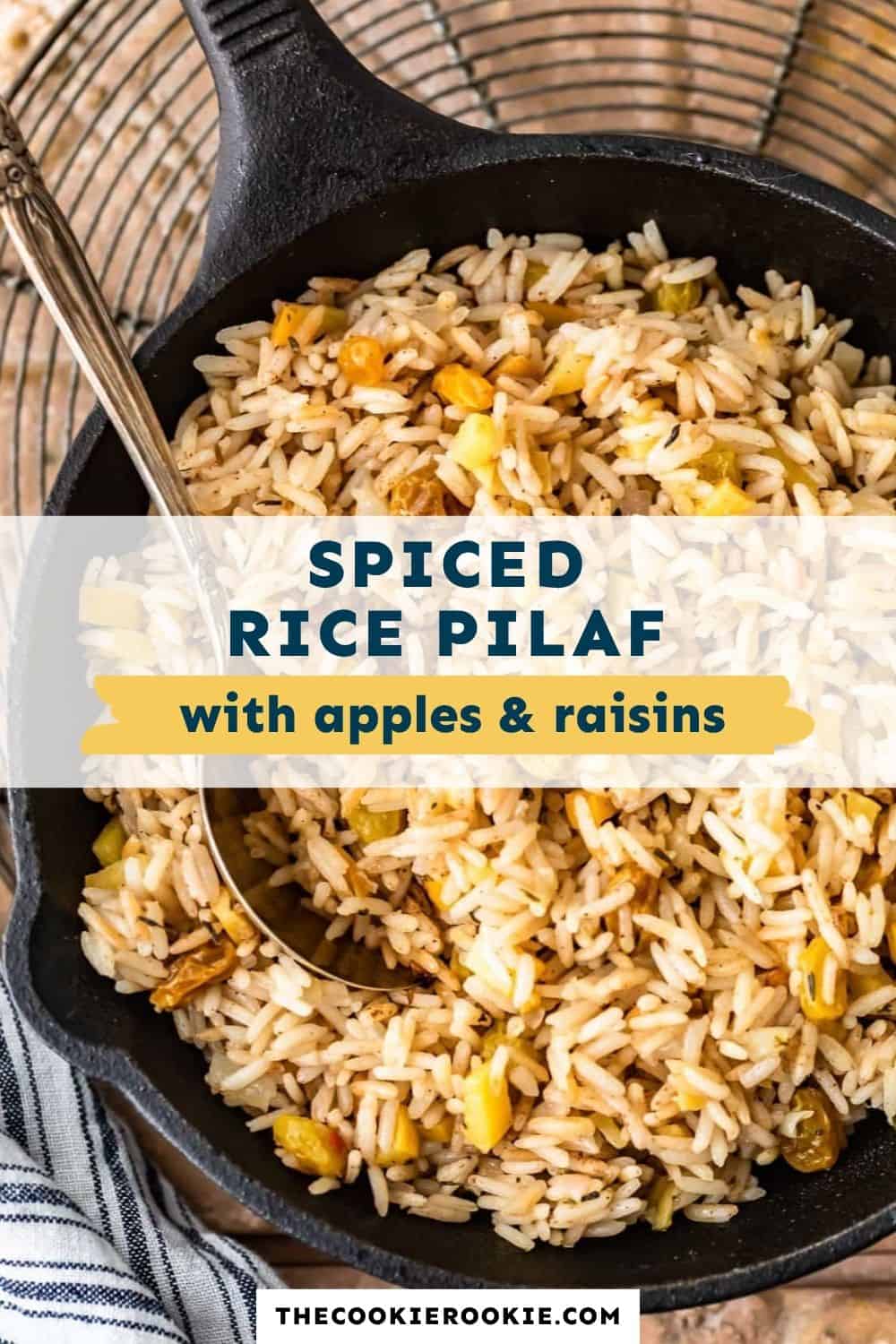 Spiced Rice Pilaf pin image
