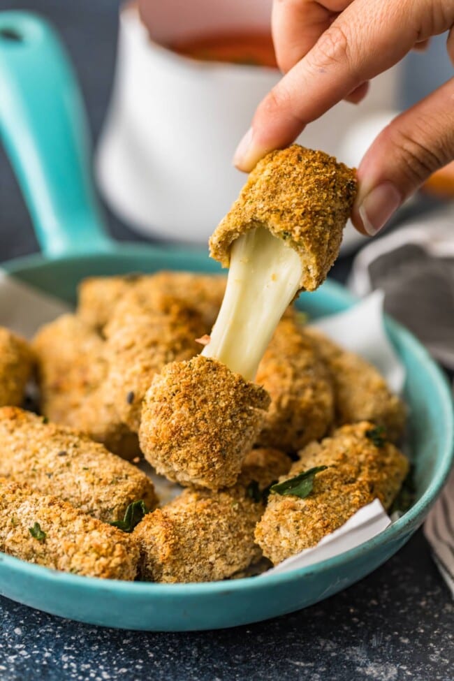 Baked Mozzarella Sticks Recipe The Cookie Rookie® (VIDEO!!)