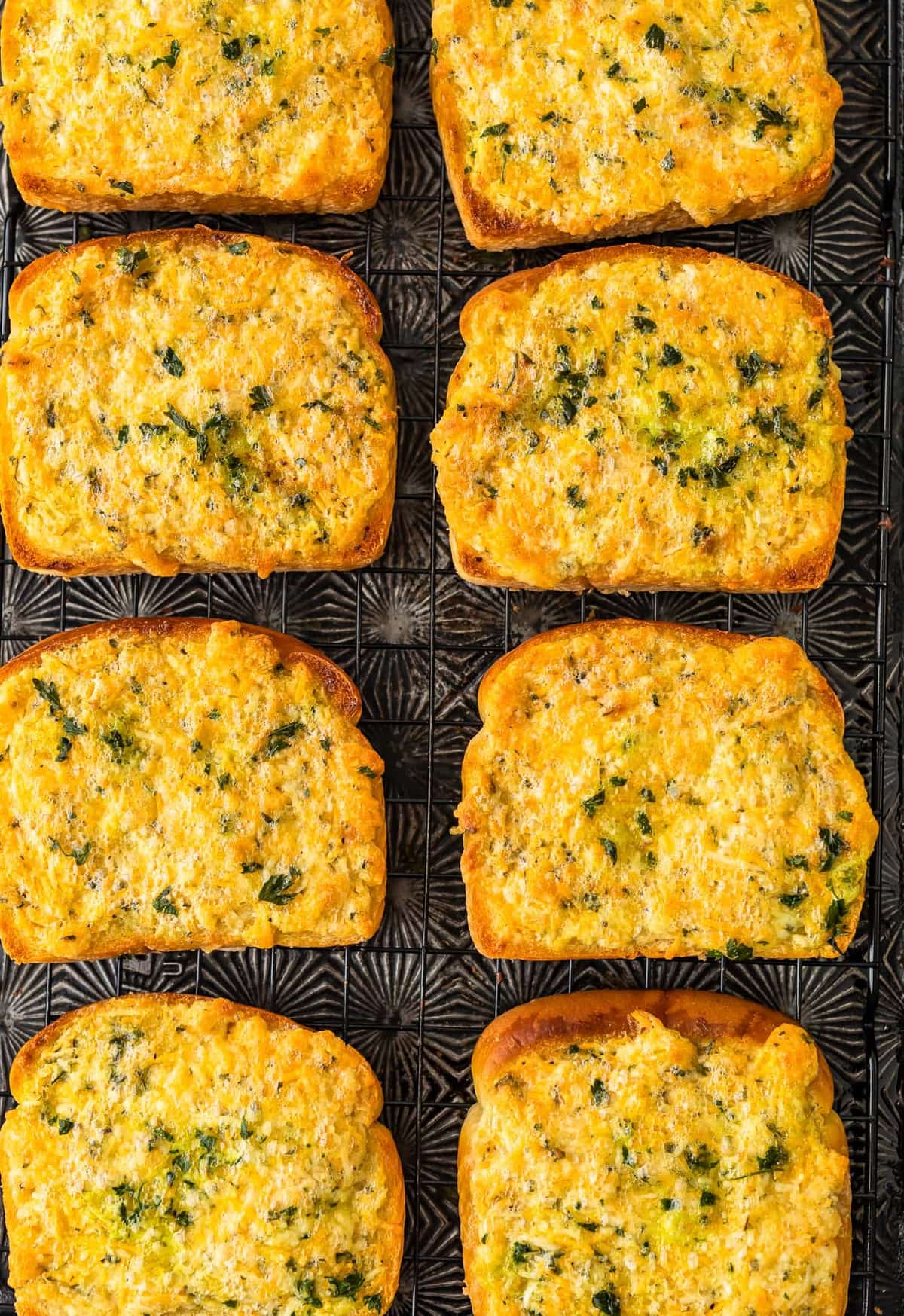 Cheesy Garlic Bread Texas Toast Garlic Bread Video