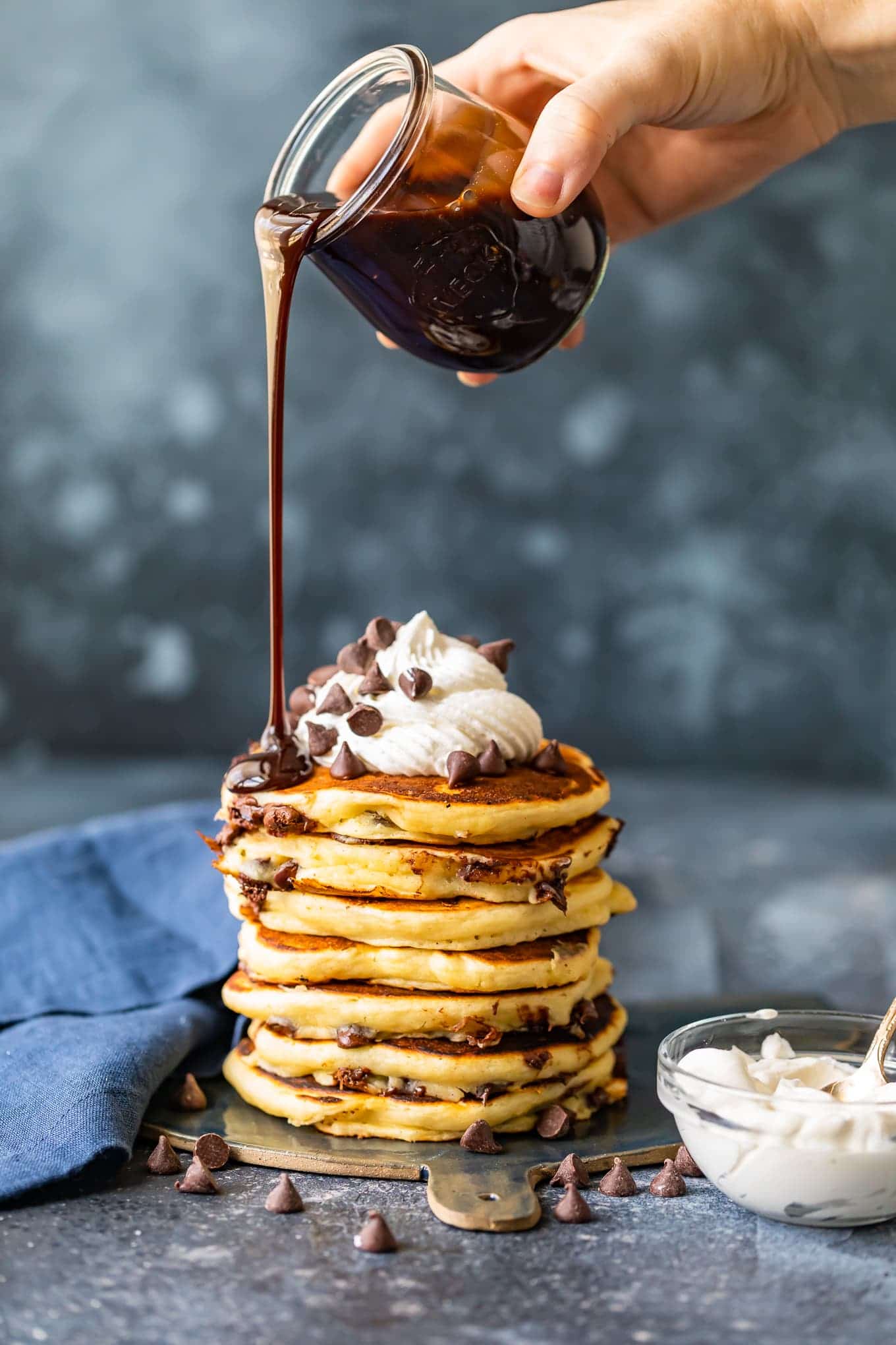 The Best Pancakes with Chocolate Syrup - Home, Family, Style and Art Ideas