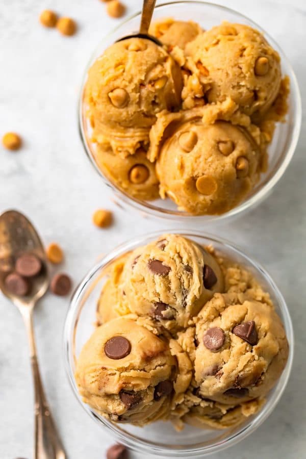 Edible Cookie Dough Recipe Chocolate Chip (VIDEO!!!)