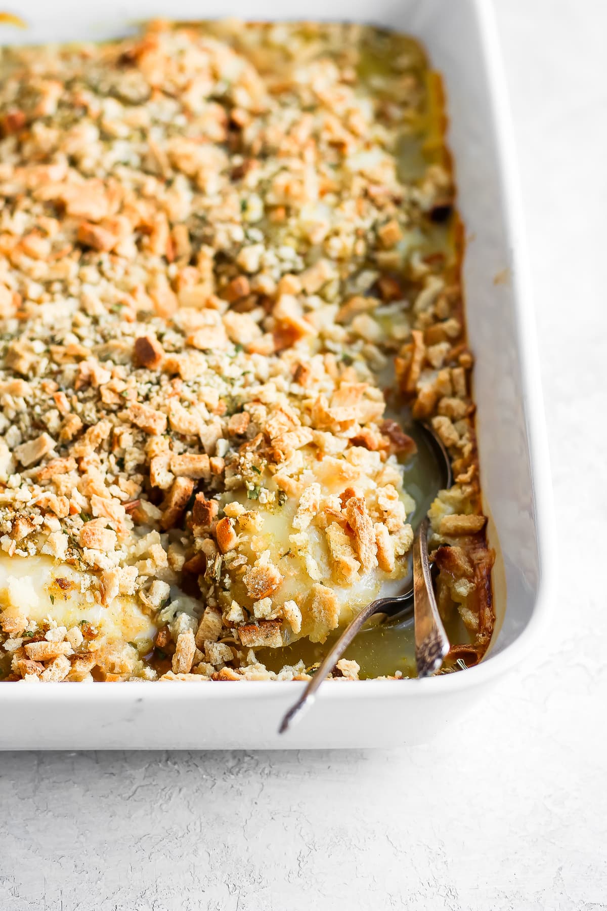 creamy swiss chicken bake