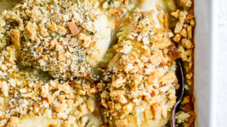 Creamy Swiss Chicken Bake (Only 5 Ingredients!)