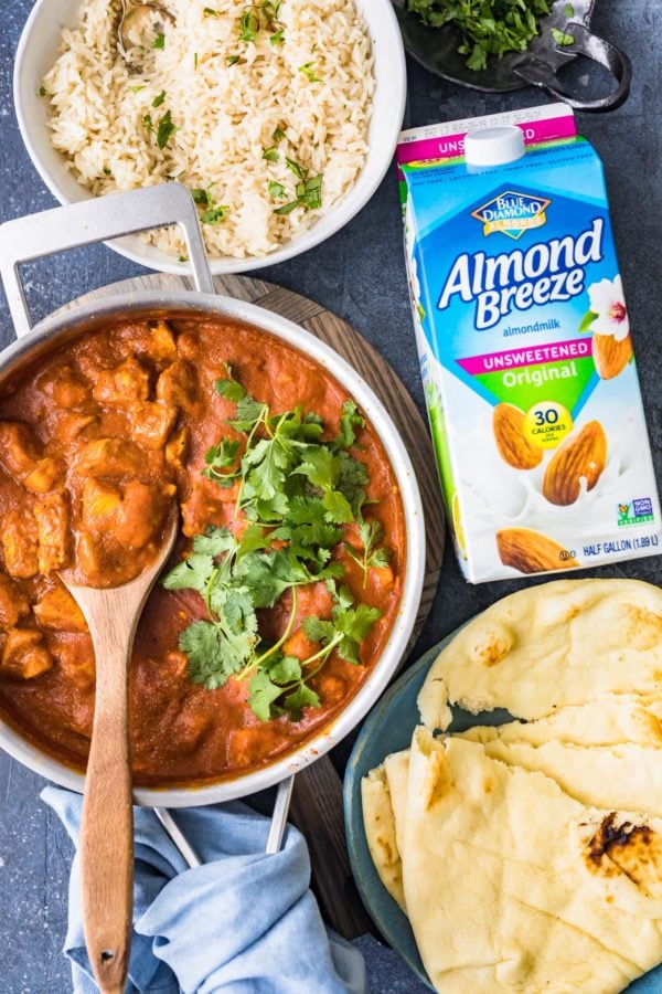 Healthy Almond Milk Chicken Curry Recipe (Dairy Free) The Cookie Rookie®