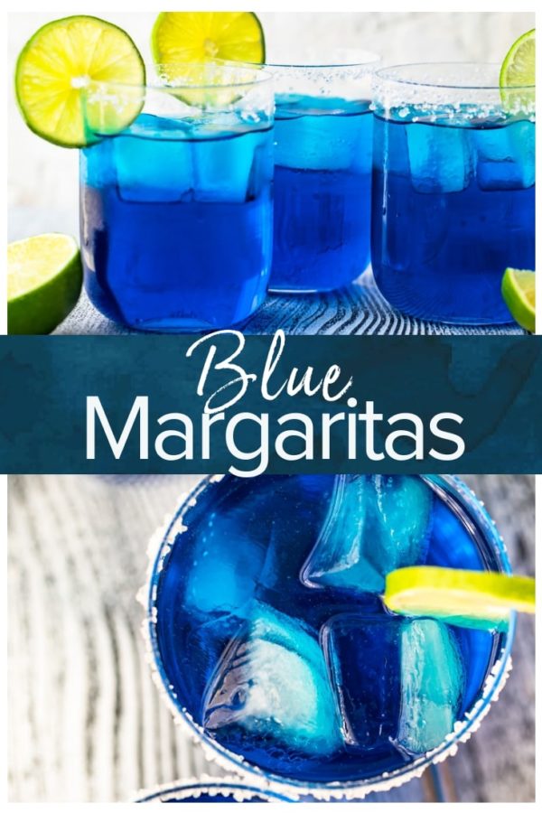 Blue Margaritas- Pinterest collage