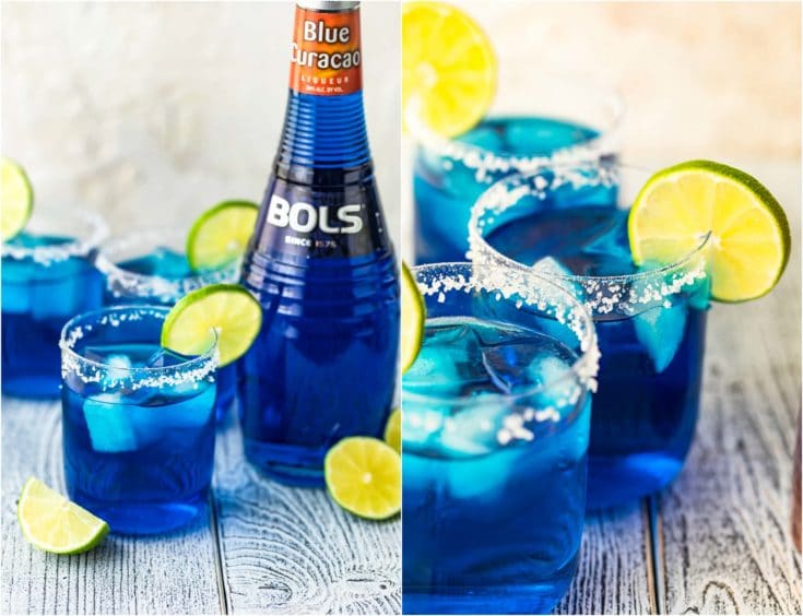 Blue Margarita Recipe (Azul Margaritas) The Cookie Rookie®