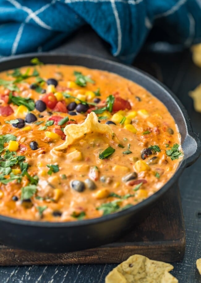 Easy Queso Blanco Dip with Chorizo - The Cookie Rookie®