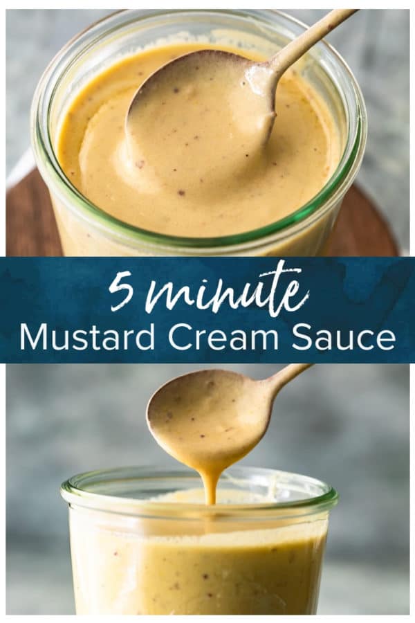 mustard cream sauce pinterest photo