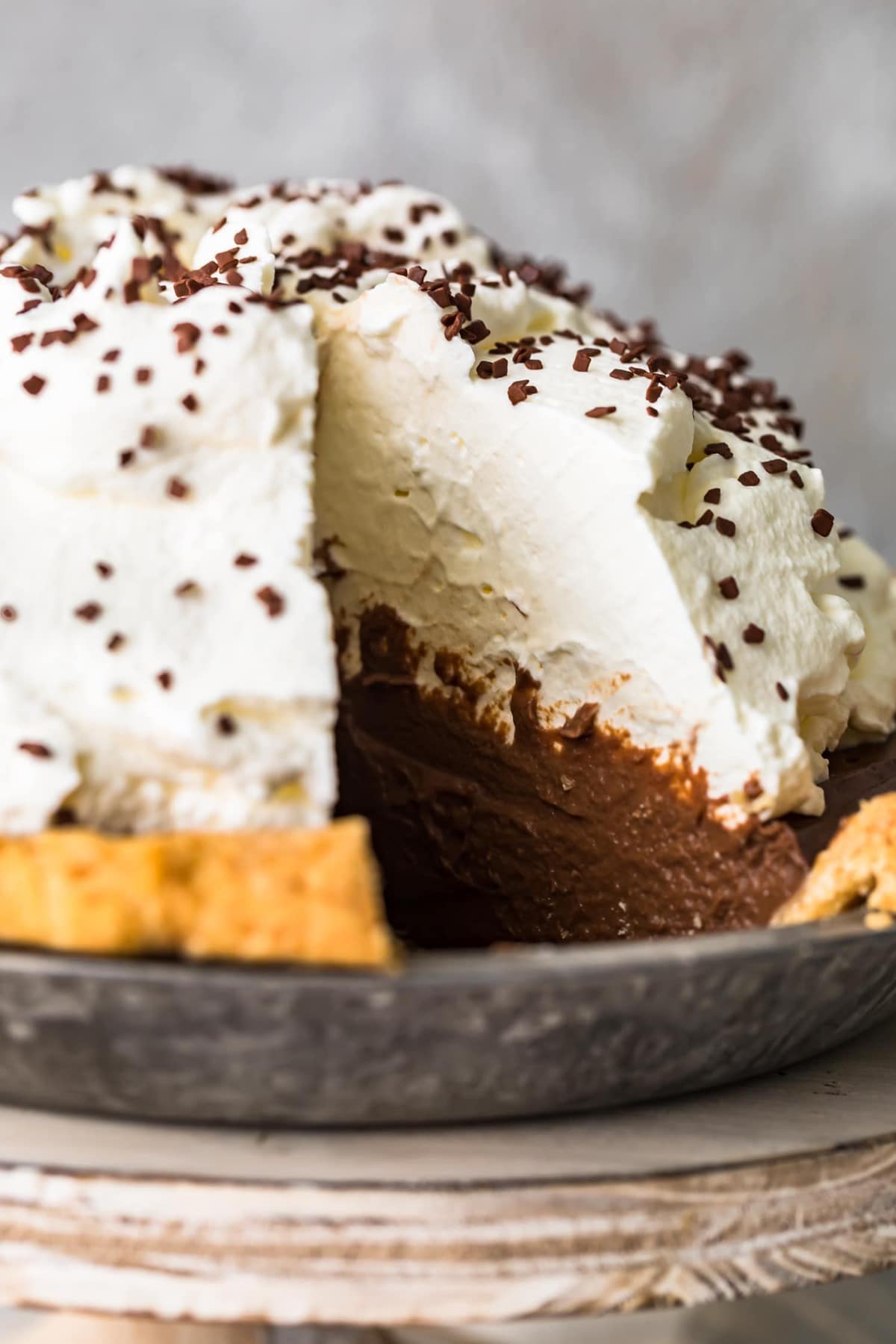 Chocolate Cream Pie Recipe The Best The Cookie Rookie Video