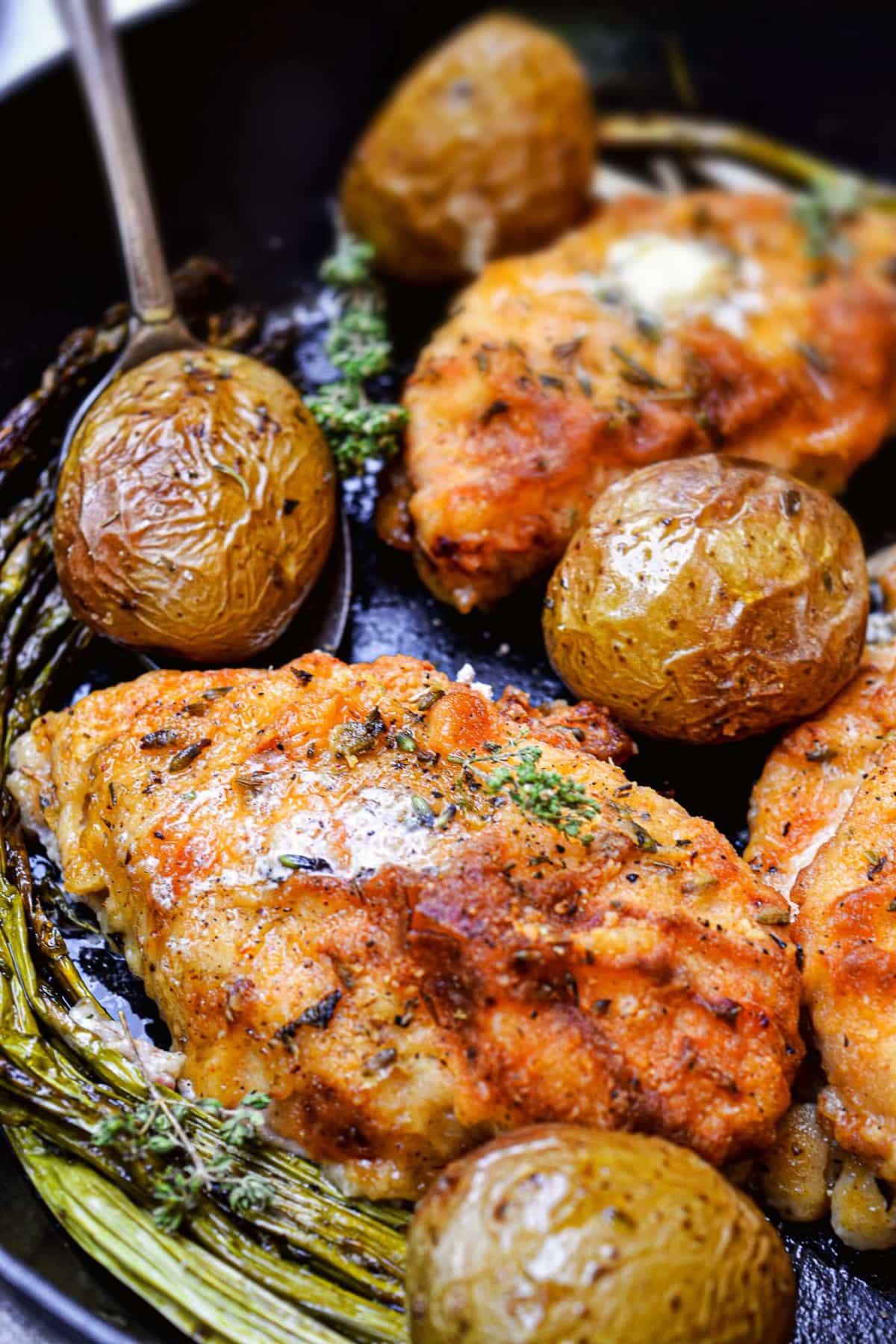 chicken with potatoes