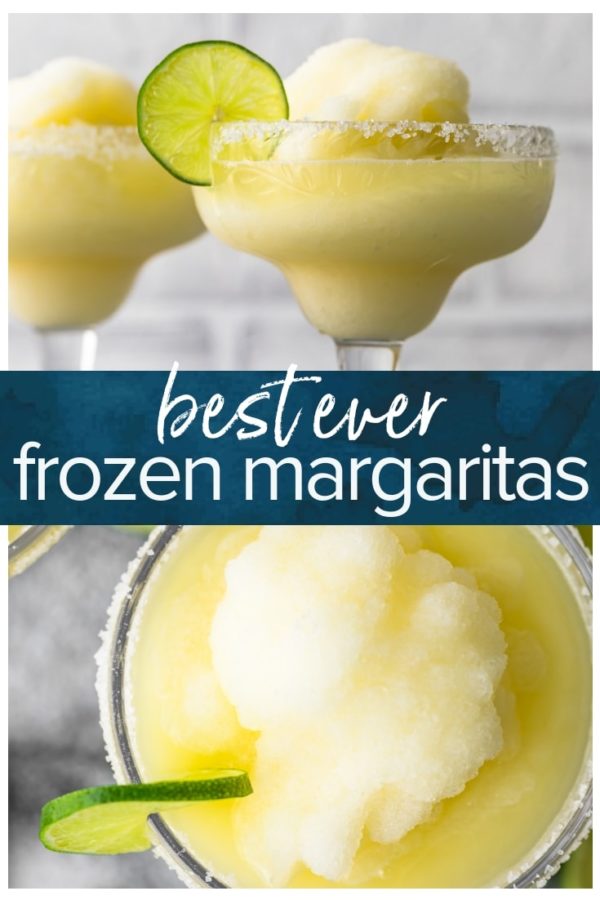 Best Ever Frozen Margaritas- pinterest collage