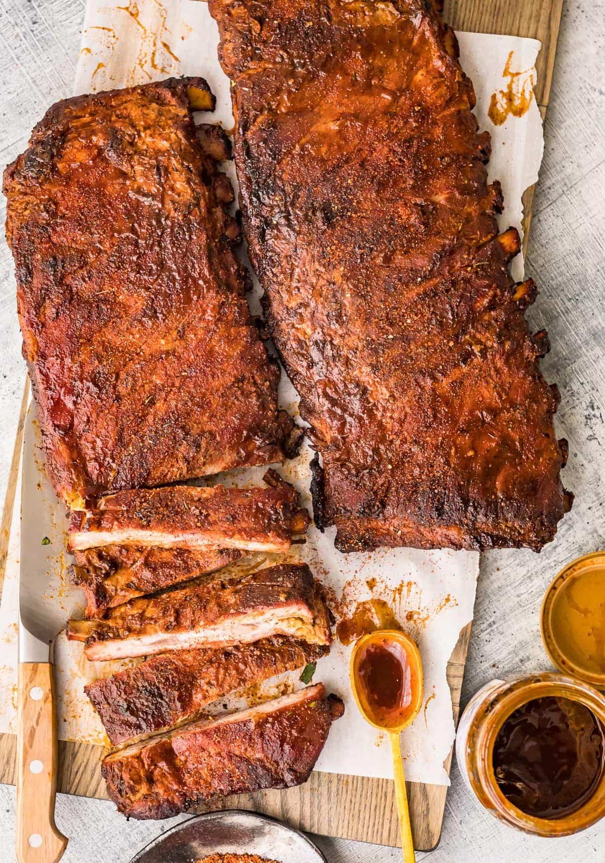 Two racks of St.Louis Style Ribs