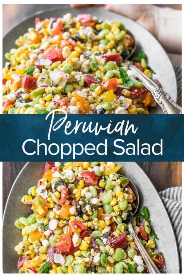 Peruvian Chopped Salad Recipe - The Cookie Rookie® (VIDEO!)