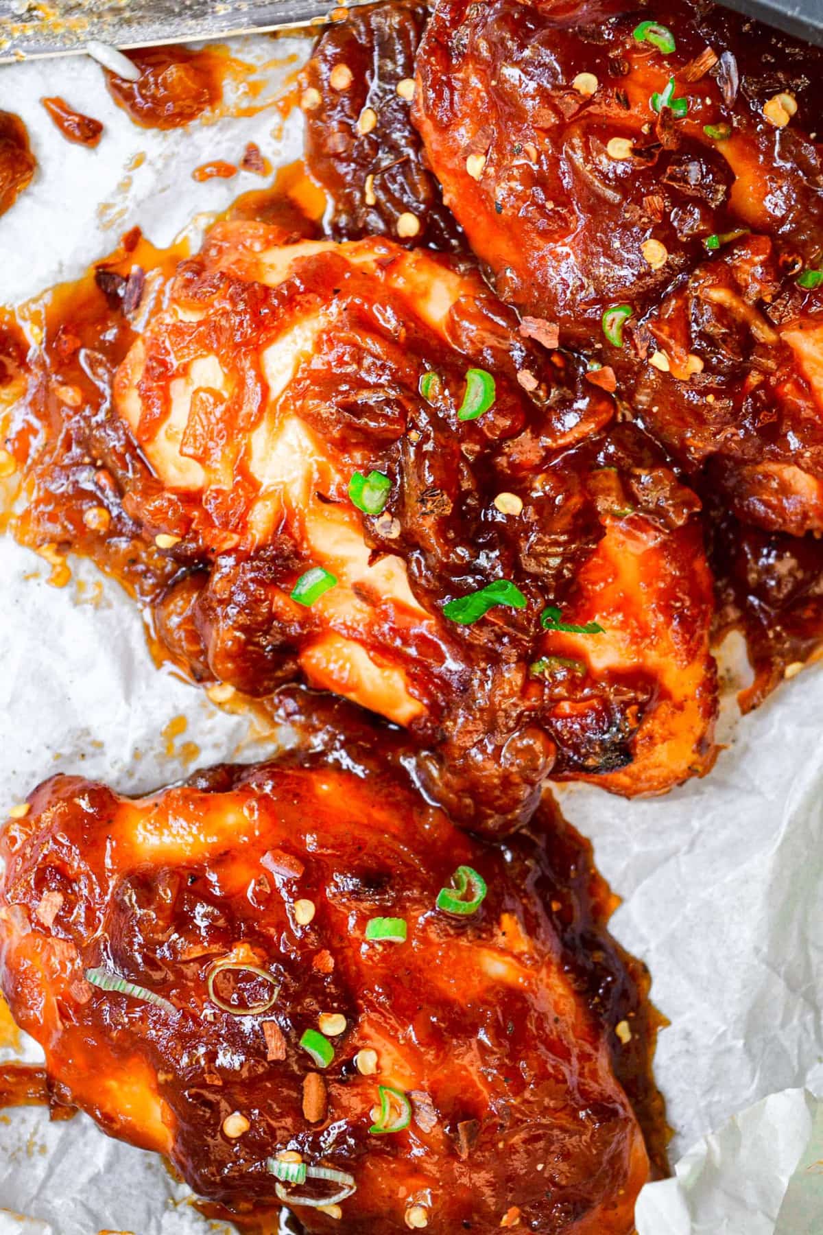 Two servings of Sweet and Sour Russian Chicken.