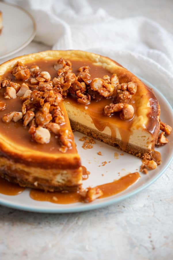 Macadamia Caramel Cheesecake Recipe The Cookie Rookie®