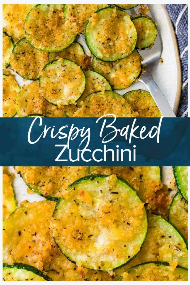 Crispy Baked Zucchini Recipe (Easy and Cheesy!) - (VIDEO!!)
