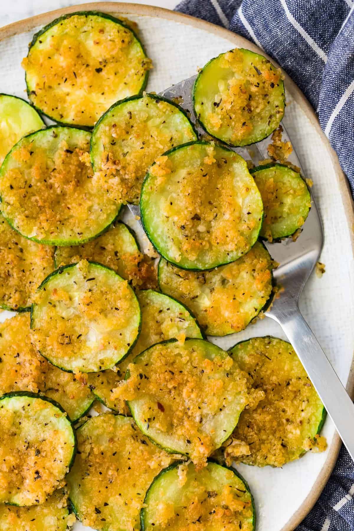 Crispy Baked Zucchini Recipe (Easy and Cheesy!) - (VIDEO!!)