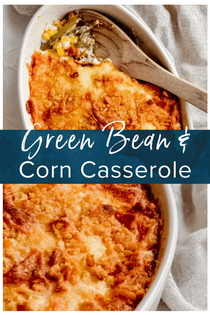 Green Bean and Corn Casserole with Cheese (VIDEO)