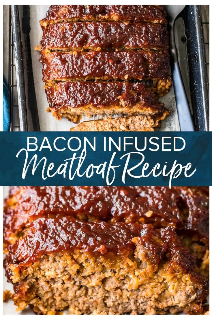 Bacon Meatloaf Recipe (Bacon Infused Meatloaf!) The Cookie Rookie®