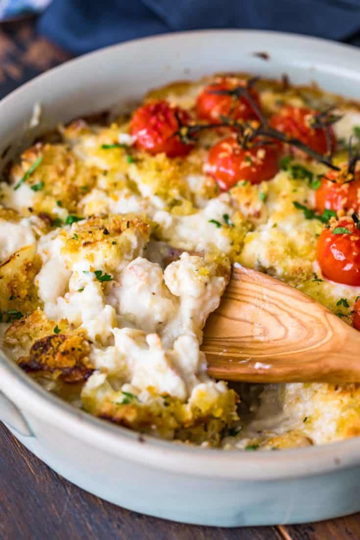 Cheesy Cauliflower Au Gratin Recipe Online Social Shop