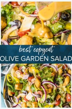 Olive Garden Salad With Copycat Dressing Video