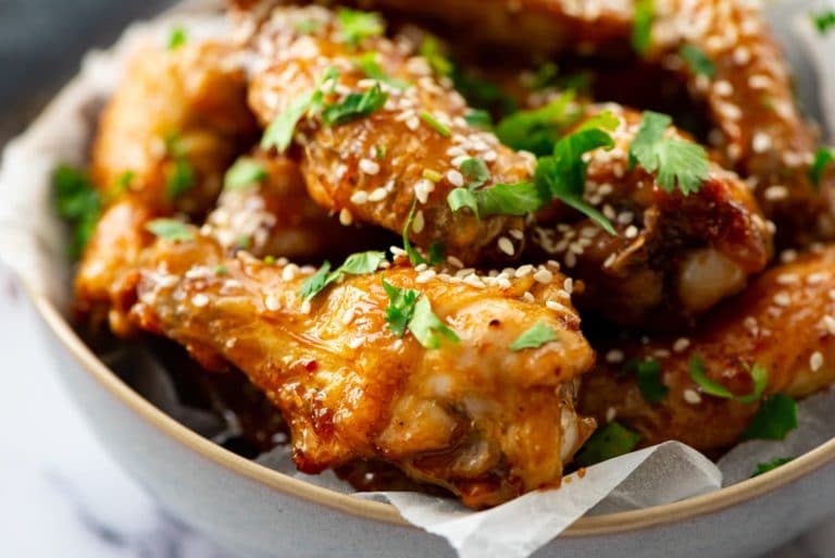 Honey Glazed Chicken Wings Recipe - The Cookie Rookie® (VIDEO!)