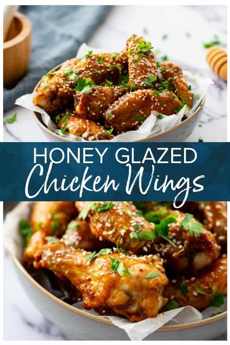 Honey Glazed Chicken Wings Recipe The Cookie Rookie® (VIDEO!)