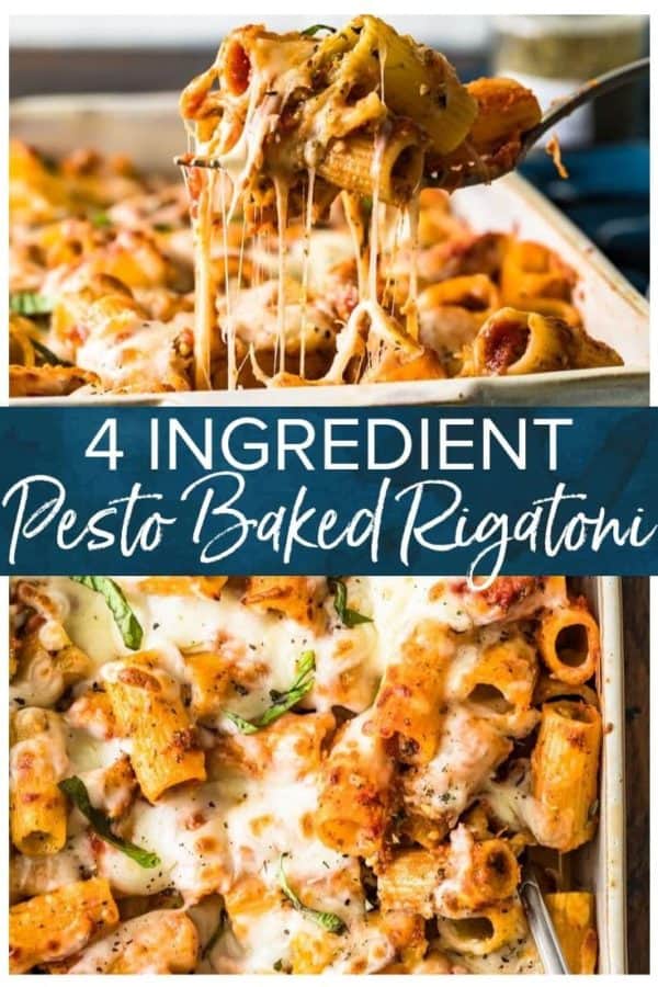 pesto baked rigatoni pinterest photo