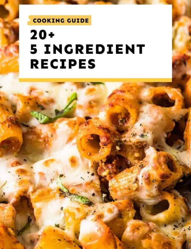 5 ingredient recipes guide
