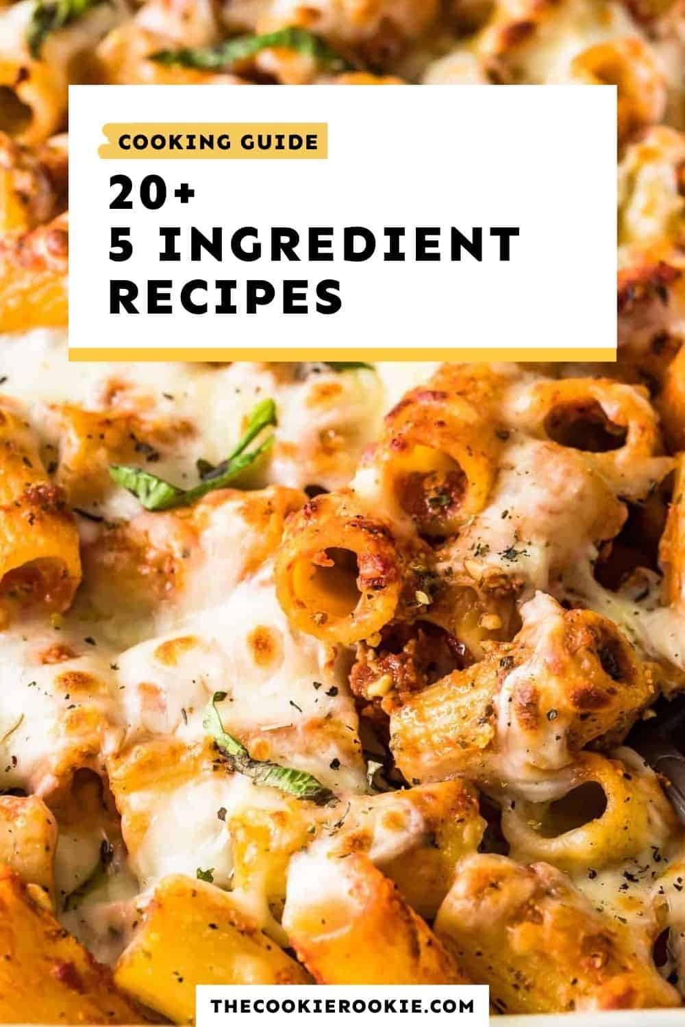 5 Ingredient Recipes (Easy Meals with 5 Ingredients or Less!)