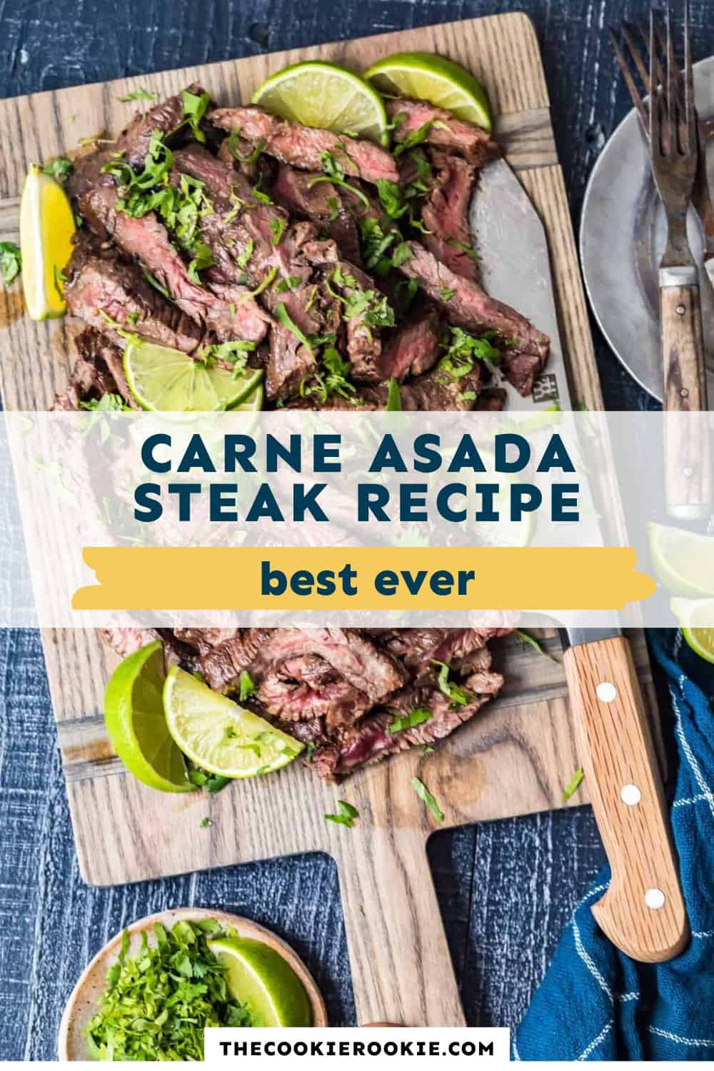 carne asada steak pin image