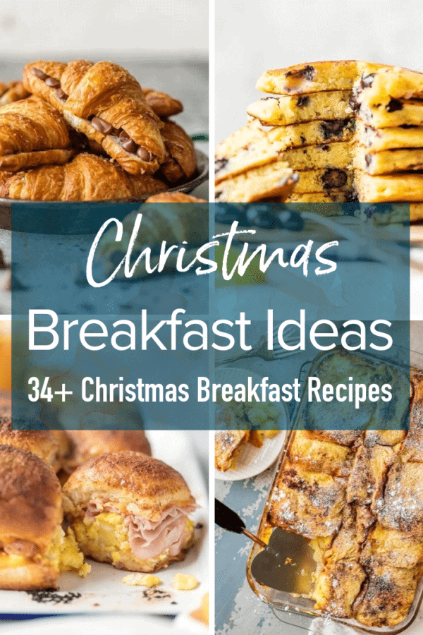 christmas breakfast pinterest image