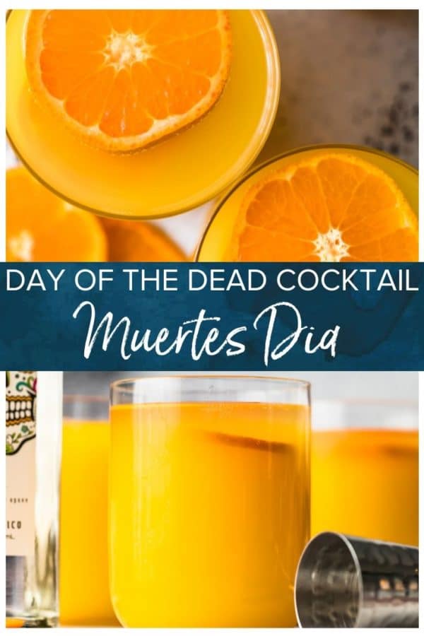 Day of the Dead cocktail samples.