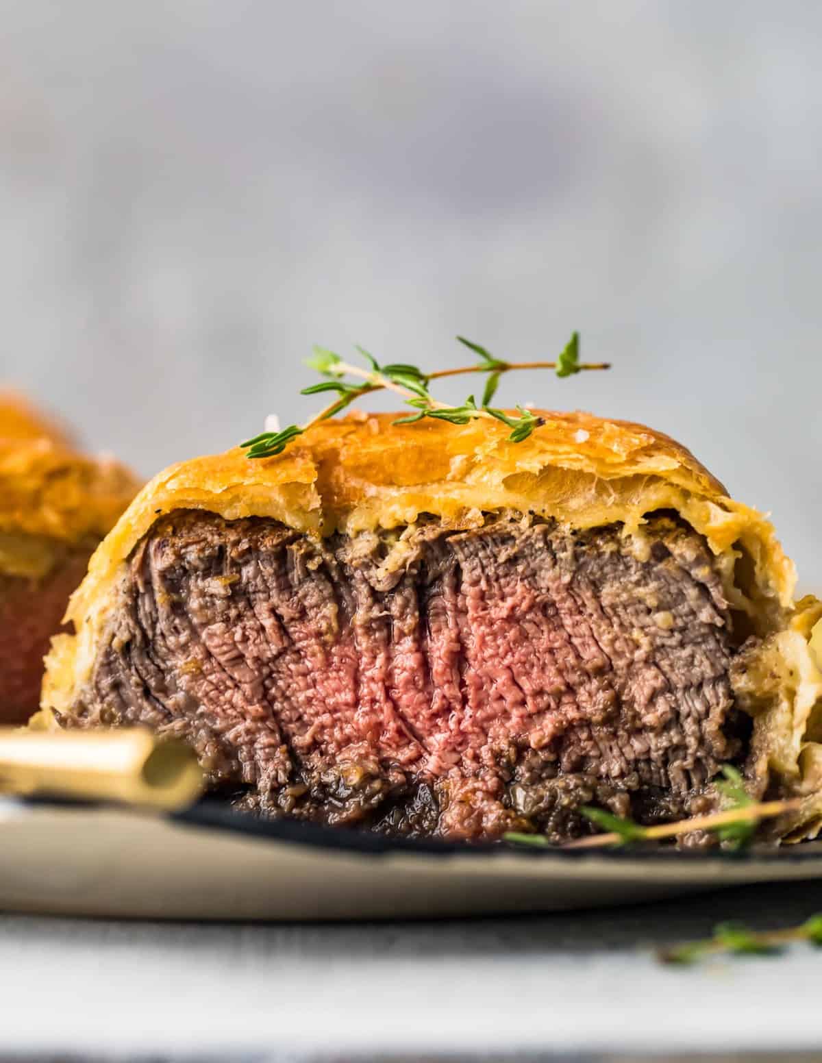 1:12 Scale Beef Wellington on a Tray 