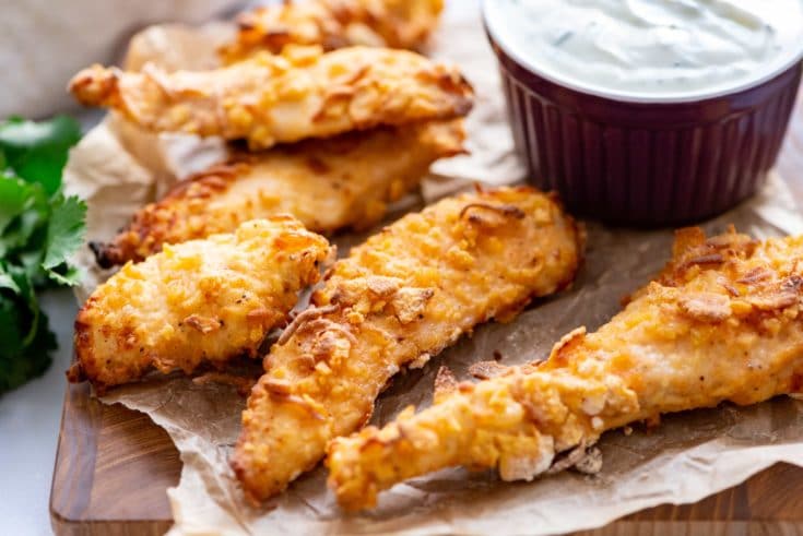 Mouthwatering Crispy Baked Chicken Fingers Recipe