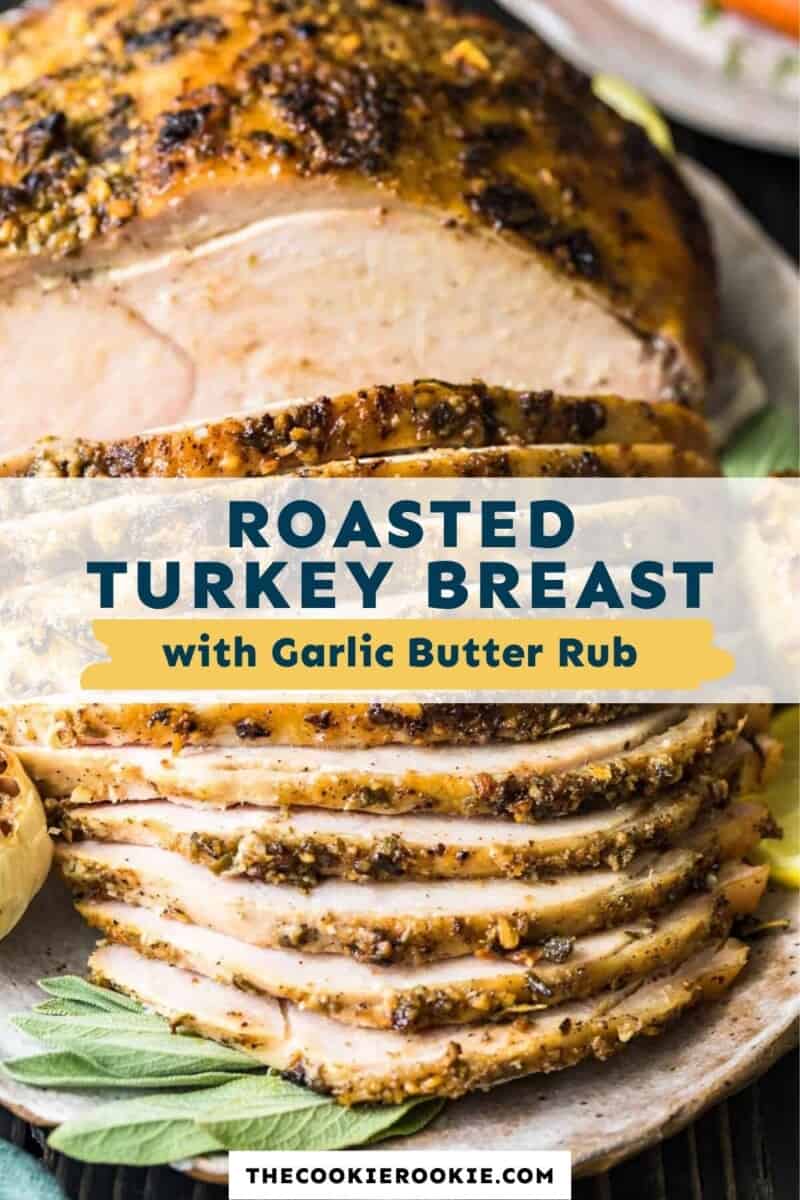 garlic butter roast turkey pinterest