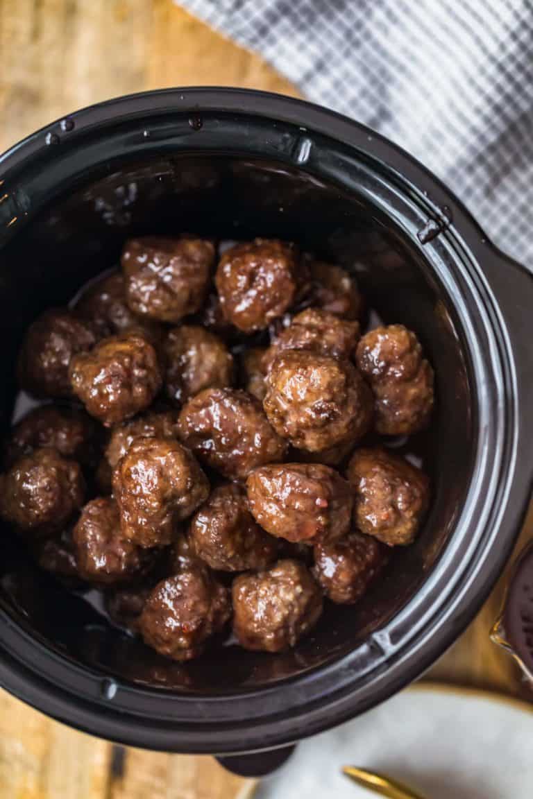 Grape Jelly Meatballs Recipe The Cookie Rookie® (HOW TO VIDEO)