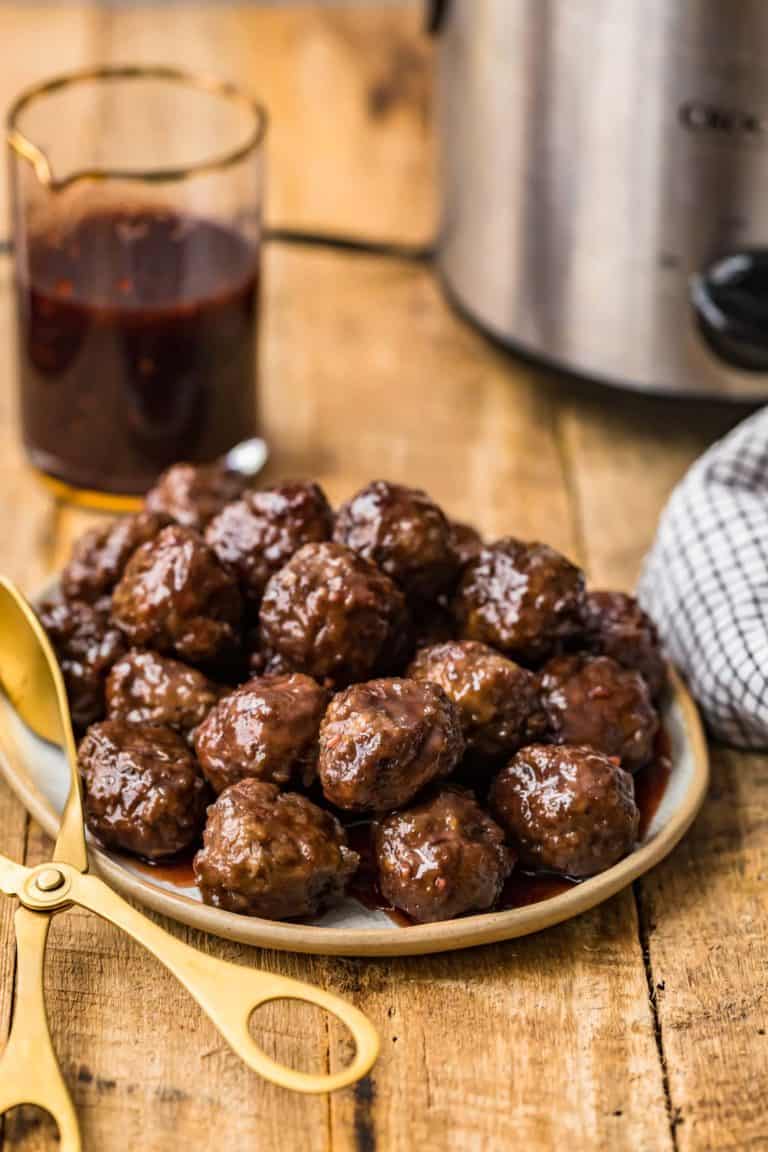 Grape Jelly Meatballs Recipe The Cookie Rookie® (HOW TO VIDEO)