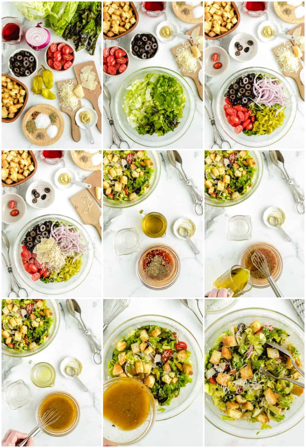 Olive Garden Salad With Copycat Dressing Video