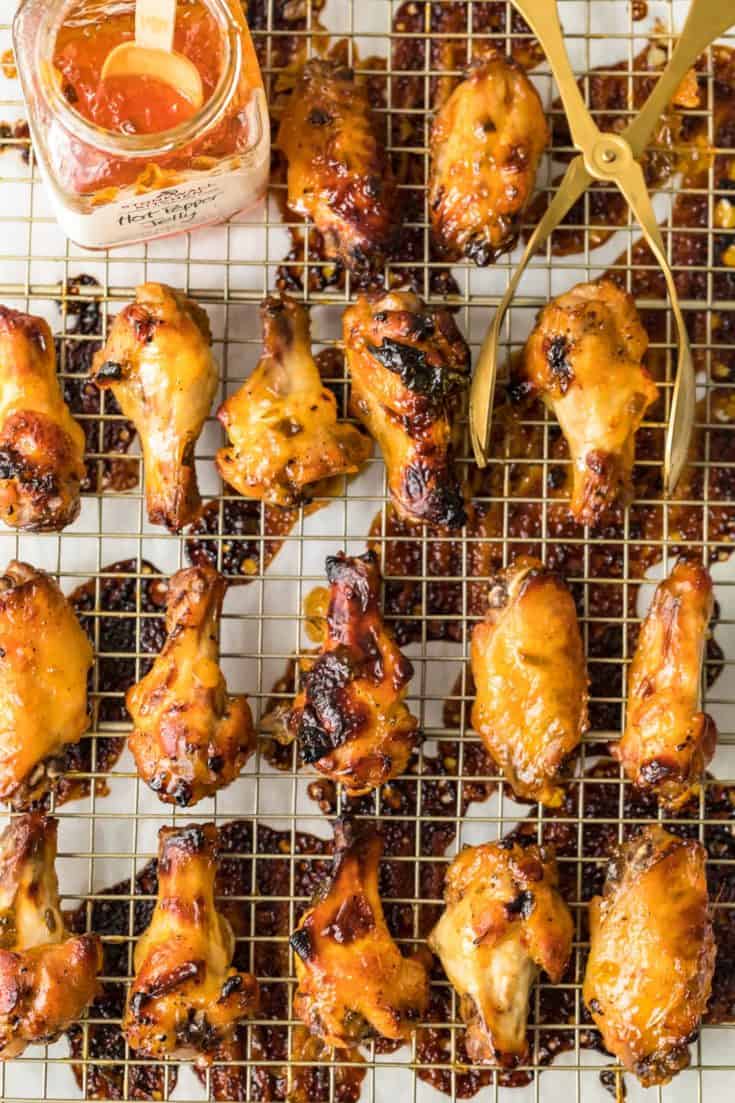 Pepper Jelly Chicken Wings Recipe The Cookie Rookie®