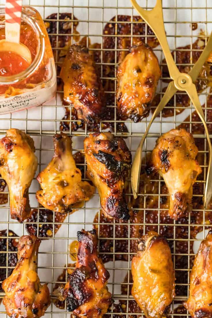 Pepper Jelly Chicken Wings Recipe The Cookie Rookie®