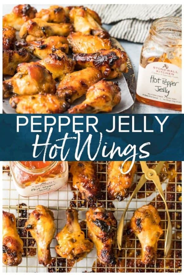 pepper jelly hot wings pinterest photo