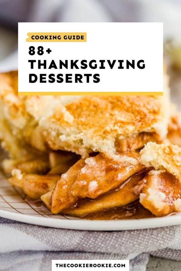 thanksgiving desserts guide