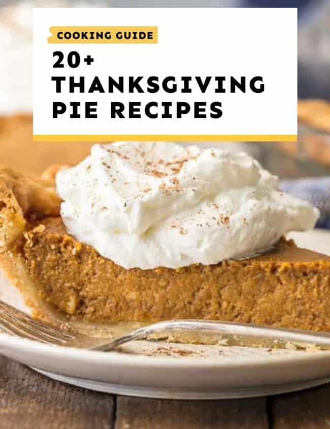 thanksgiving pies guide